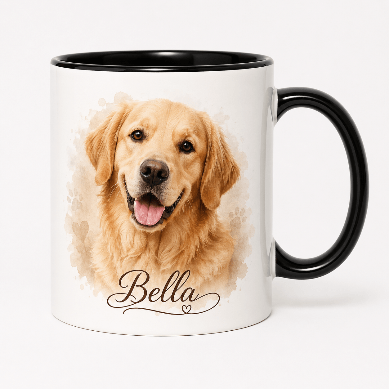 Personalized pet photo mug custom dog and cat lover gift