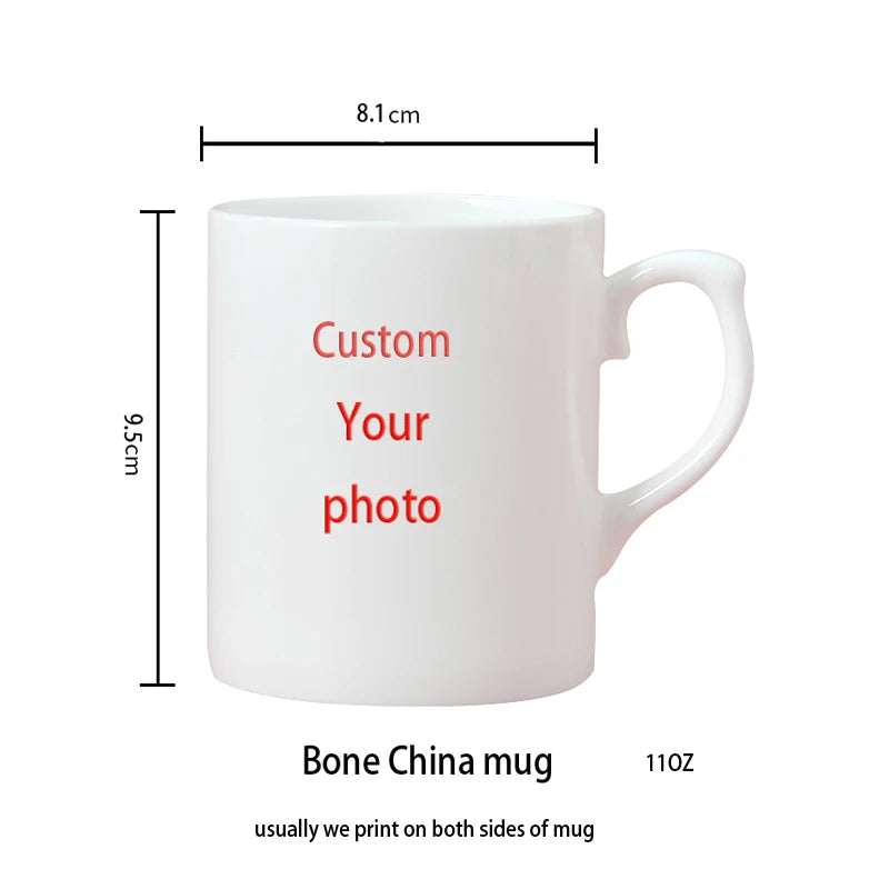Personalized pet photo mug custom dog and cat lover gift