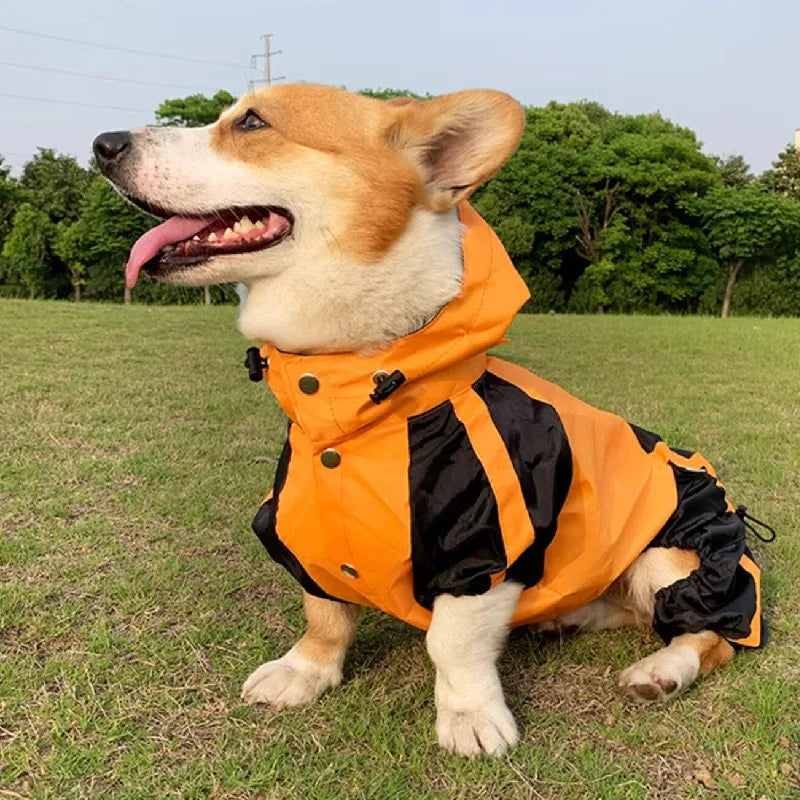 Waterproof Corgi Dog Raincoat - product image 11