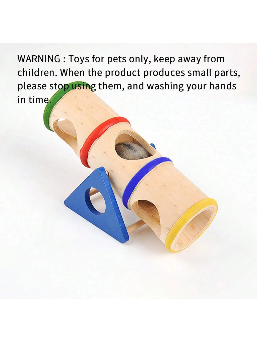 Wooden Seesaw Toy for Small Pets - product image 9