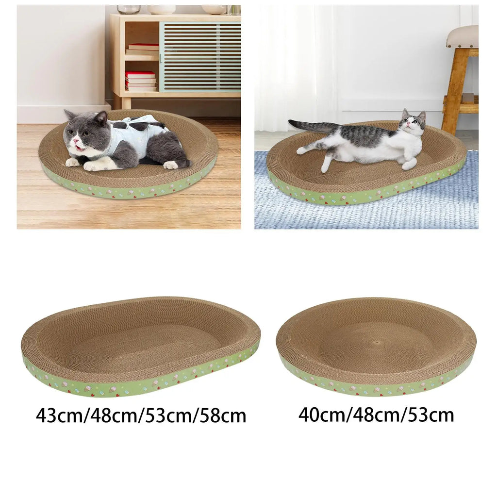 Cardboard Cat Scratcher Bed - product image 4