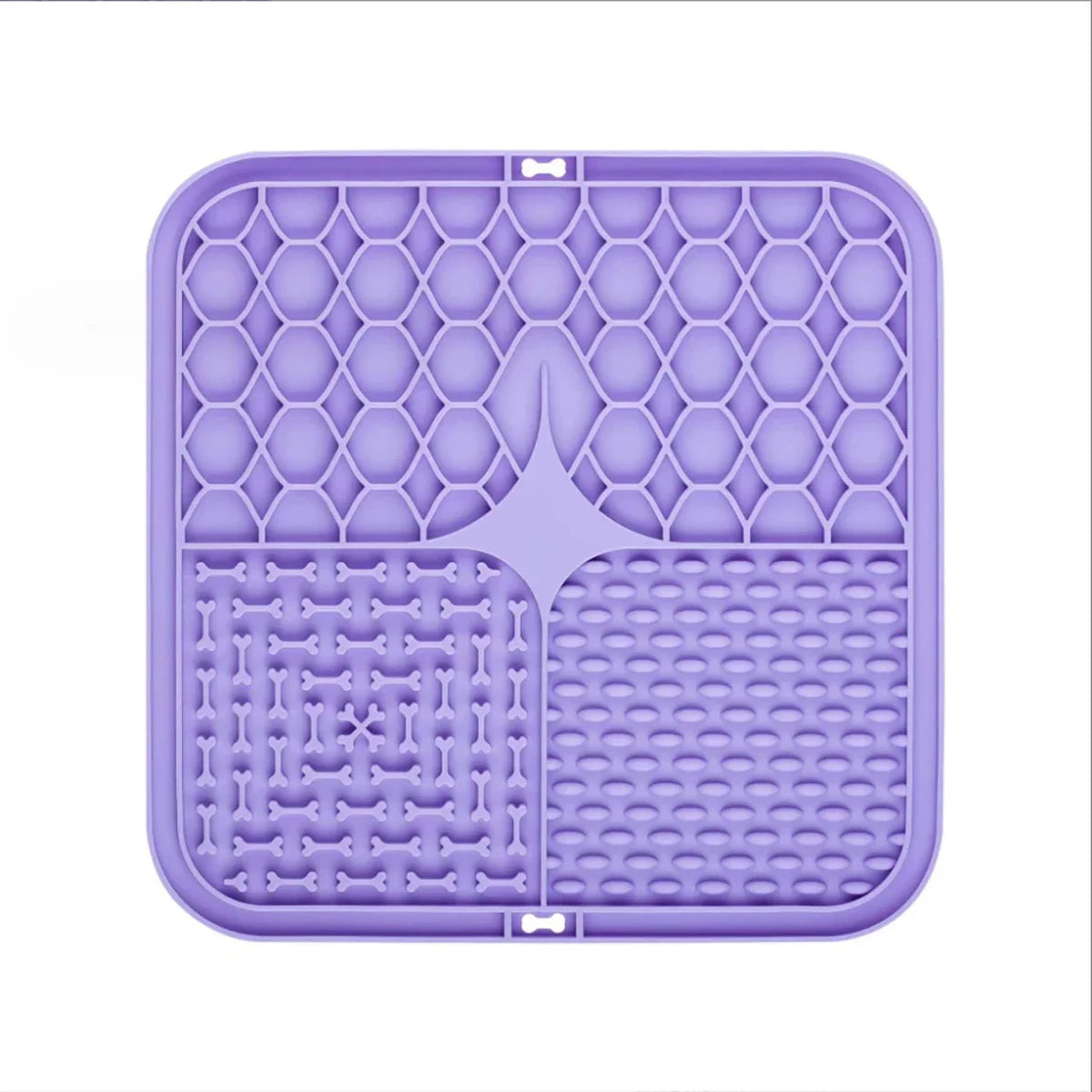 Silicone dog lick mat slow feeder treat mat for grooming and bath time