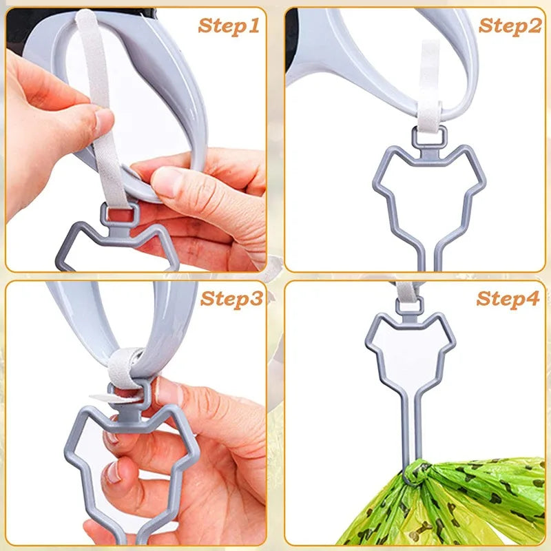 Hands-Free Dog Poop Bag Carrier Clip - product image 5