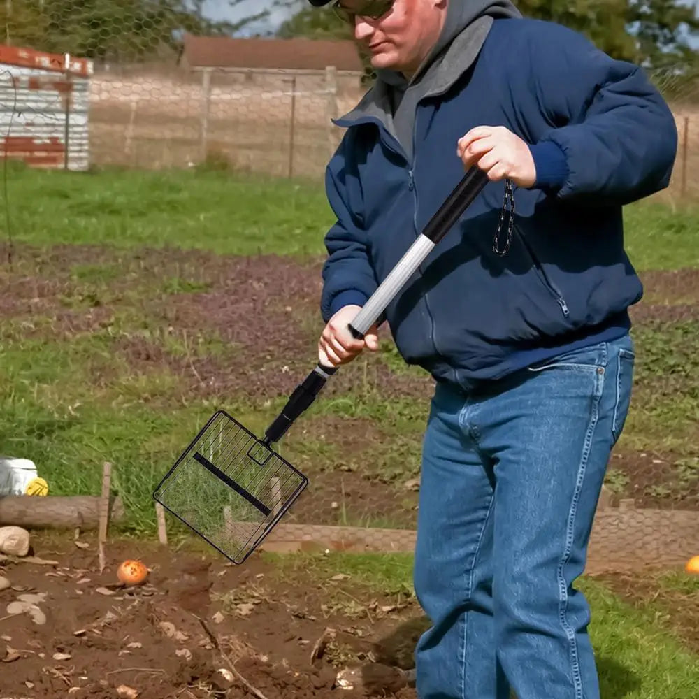 Extendable Chicken Coop Sifting Rake - product image 8