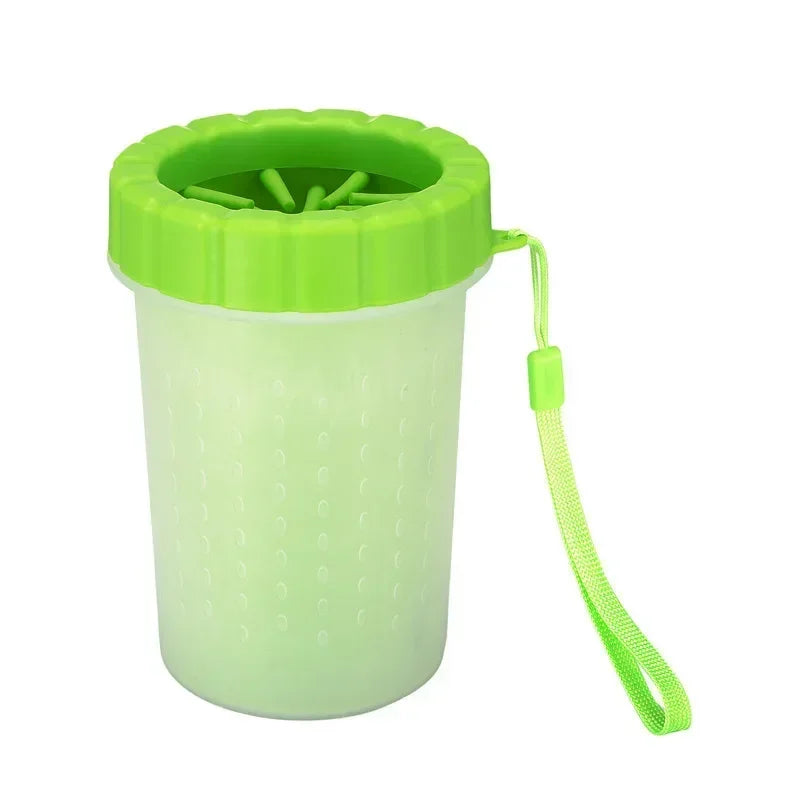 Dog paw cleaner cup portable paw washer for muddy paws after walks