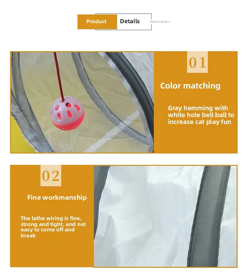 Modular Cat Tunnel Play Toy - product image 11