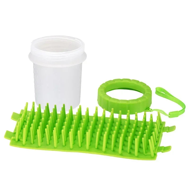 Dog paw cleaner cup portable paw washer for muddy paws after walks