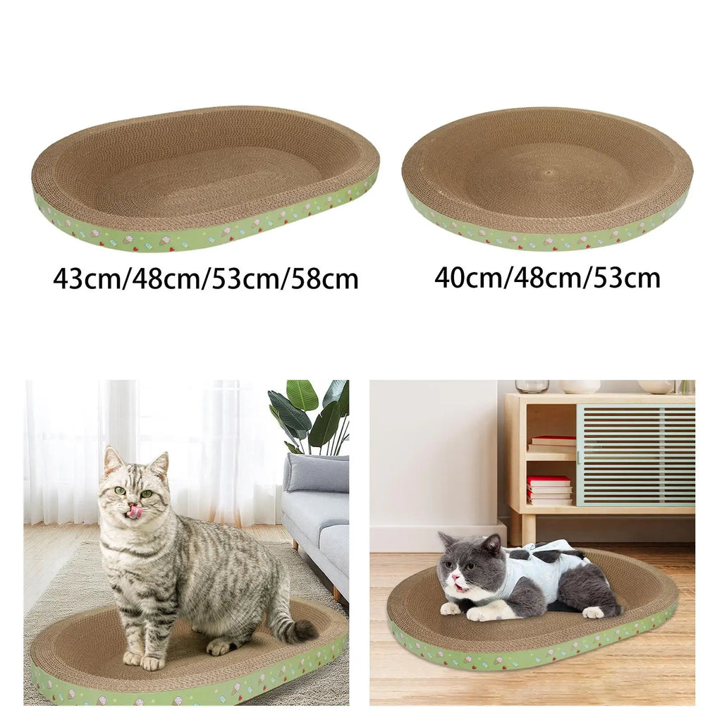Cardboard Cat Scratcher Bed - product image 1