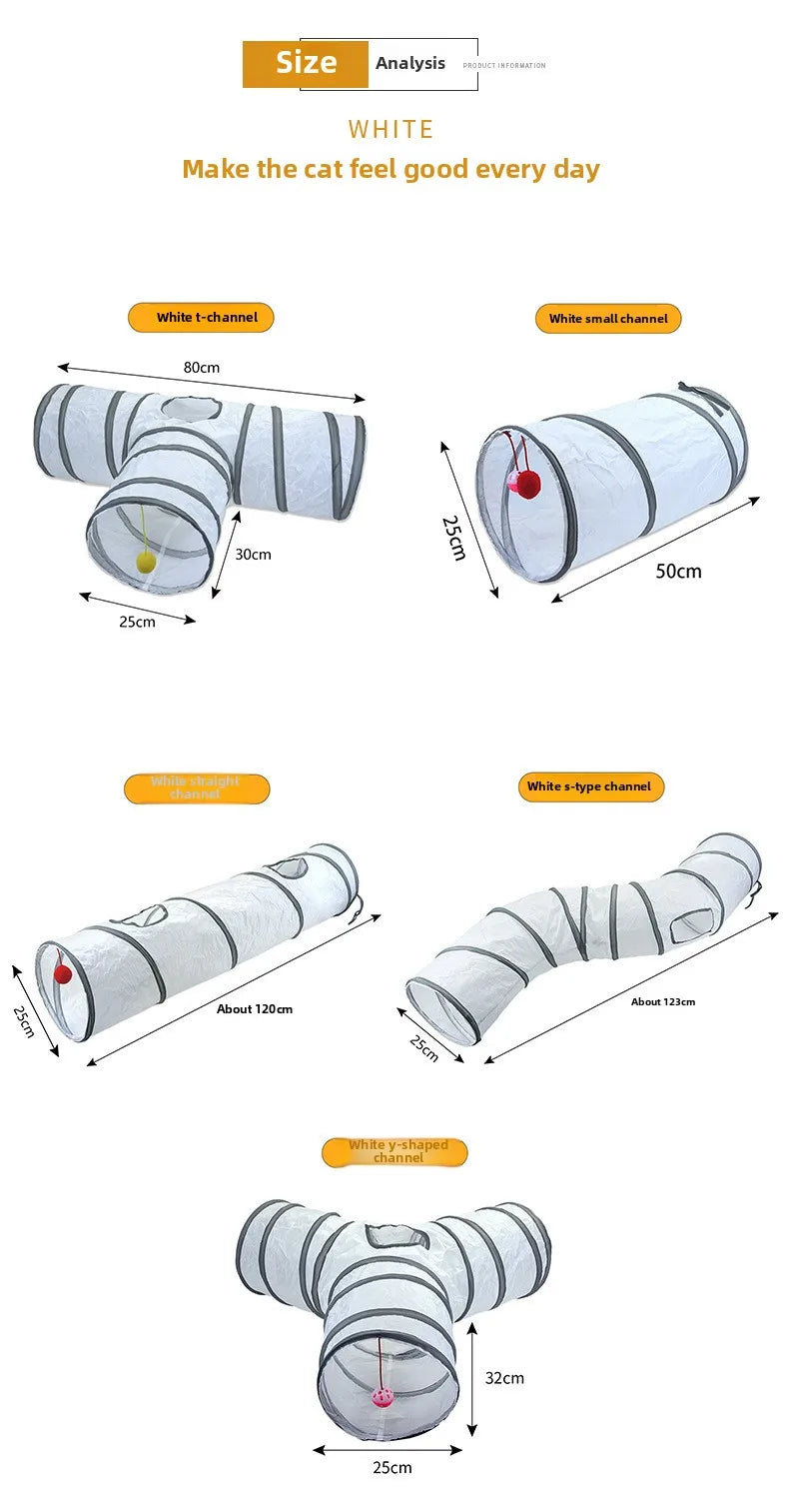 Modular Cat Tunnel Play Toy - product image 8