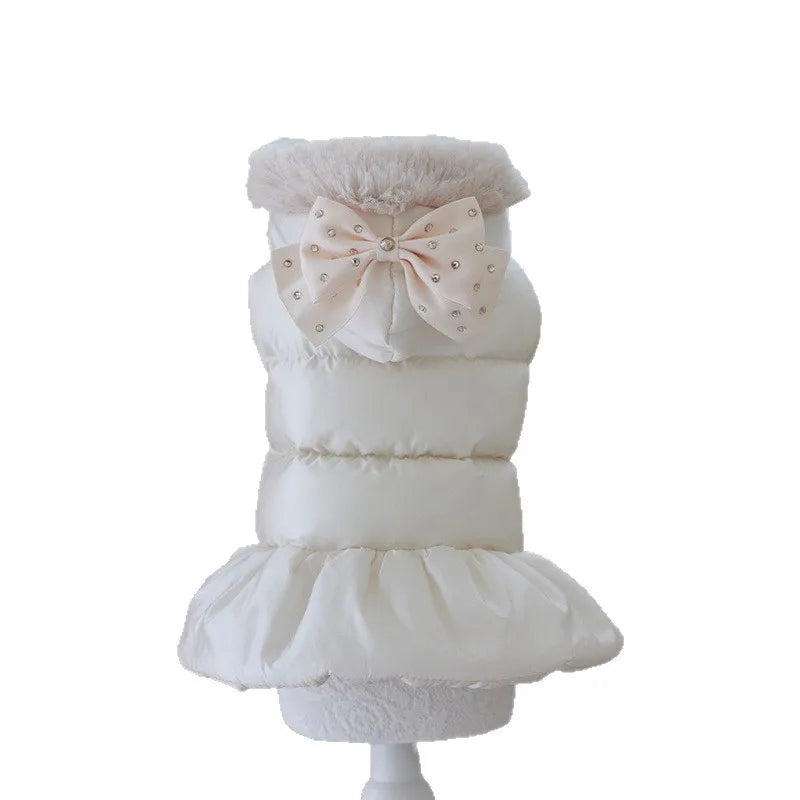 Bow-Detail Winter Dog Coat - product image 5