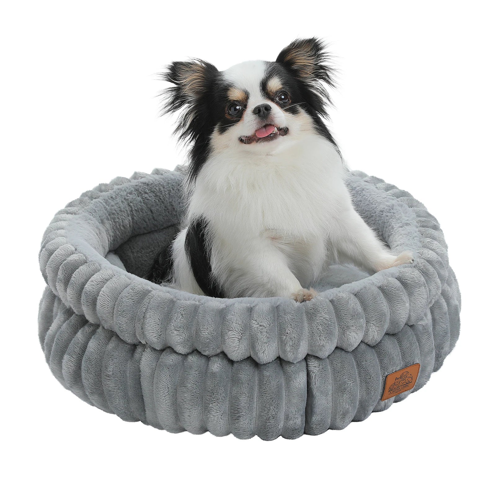 Cozy Round Pet Bed with Non-Slip Base - product image 19