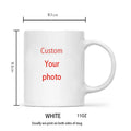 Personalized pet photo mug custom dog and cat lover gift