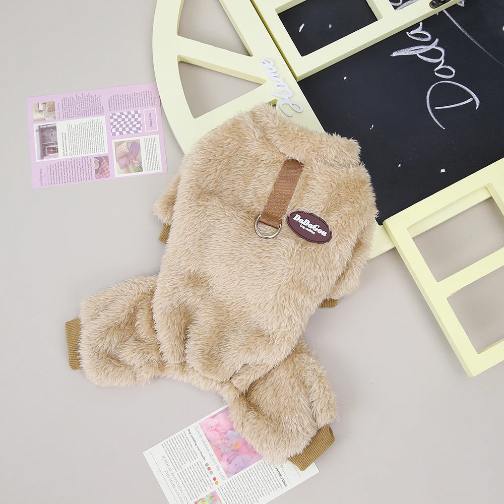 Warm Fleece Dog Jumpsuit - product image 9