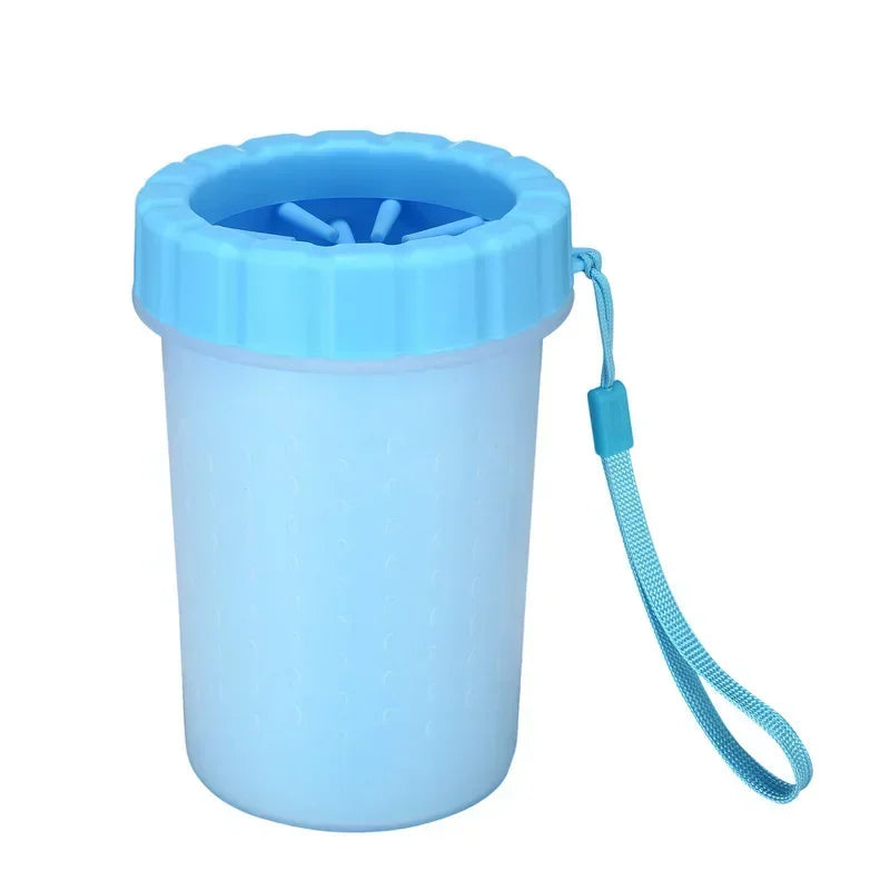 Dog paw cleaner cup portable paw washer for muddy paws after walks