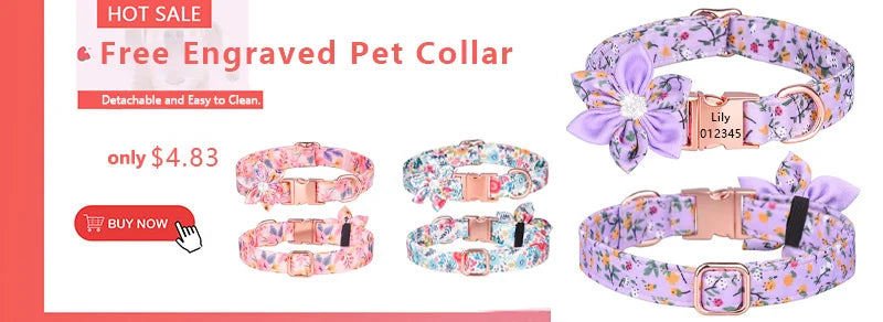 Personalized Engraved Bone Pet ID Tag - product image 7