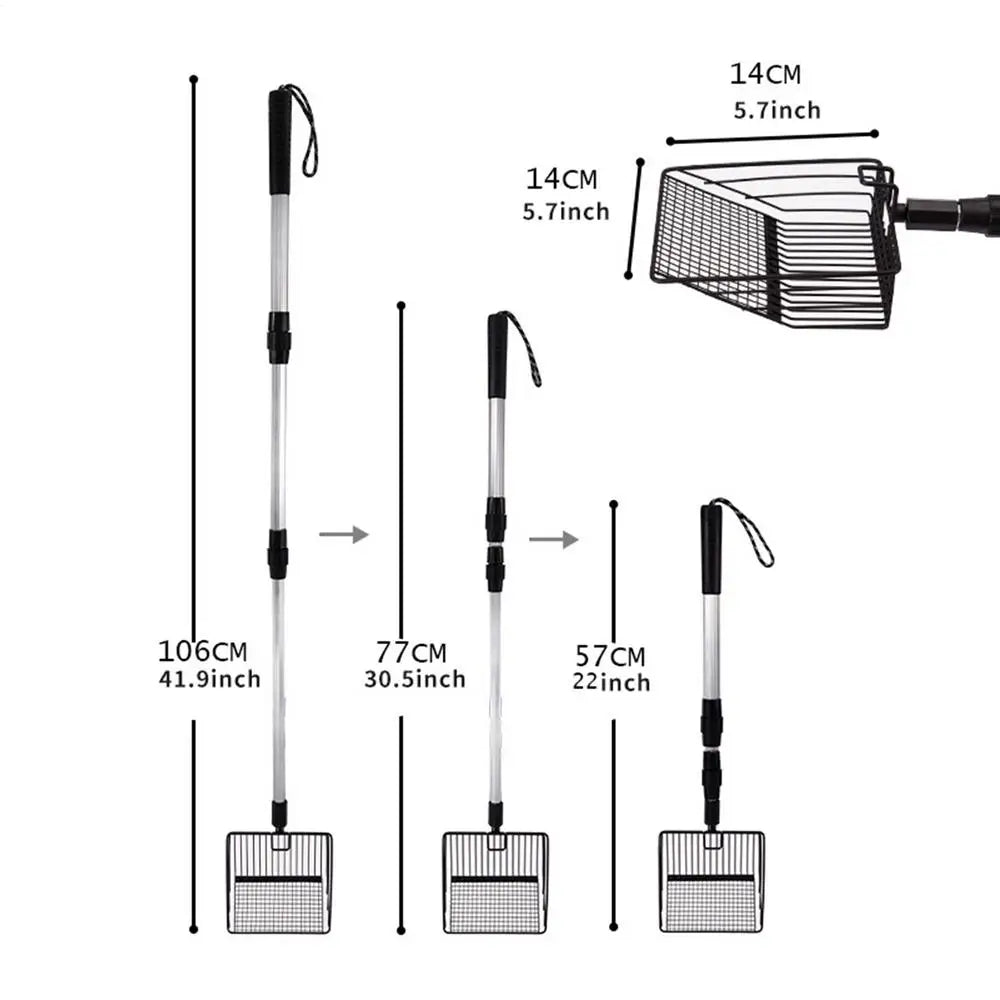 Extendable Chicken Coop Sifting Rake - product image 13