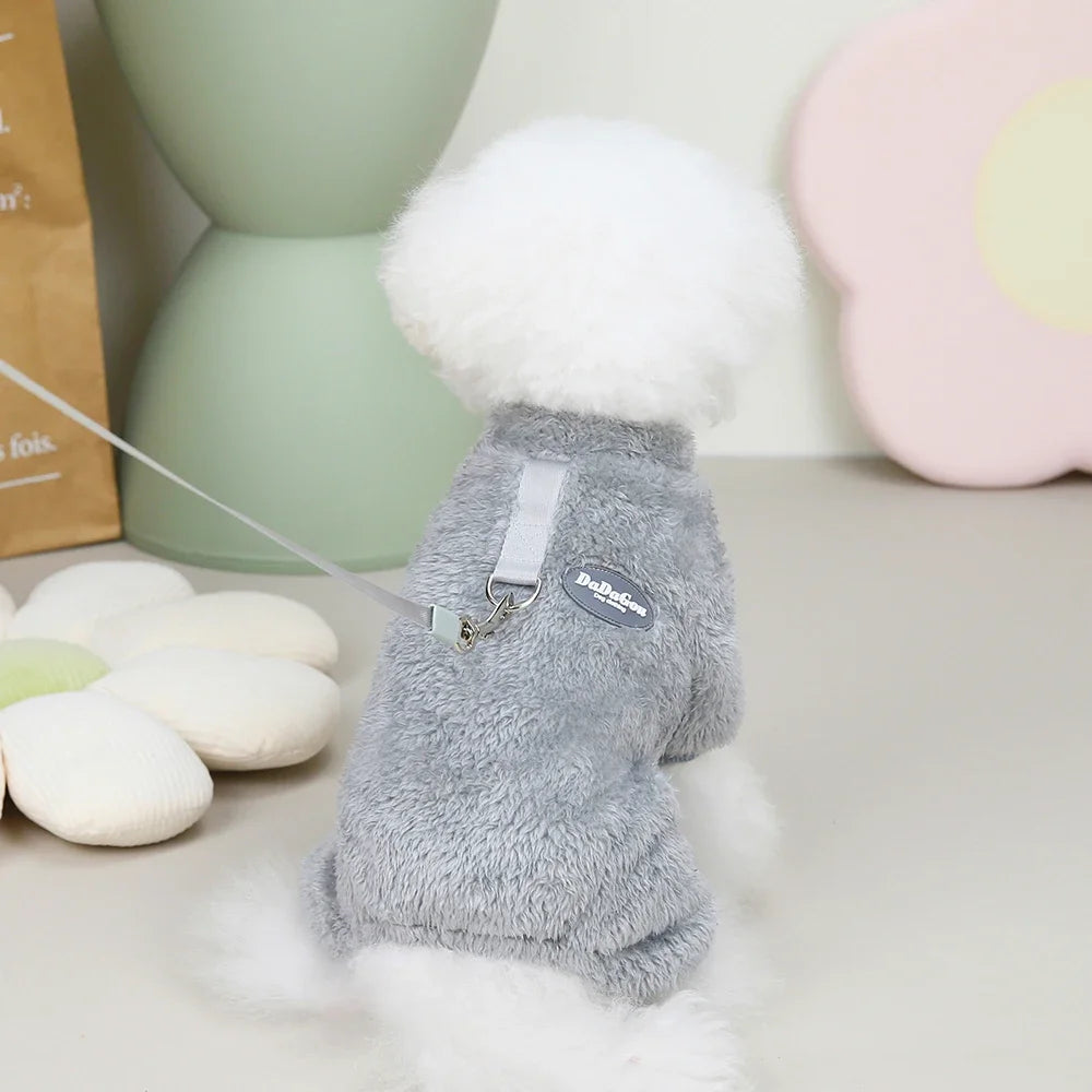 Warm Fleece Dog Jumpsuit - product image 5