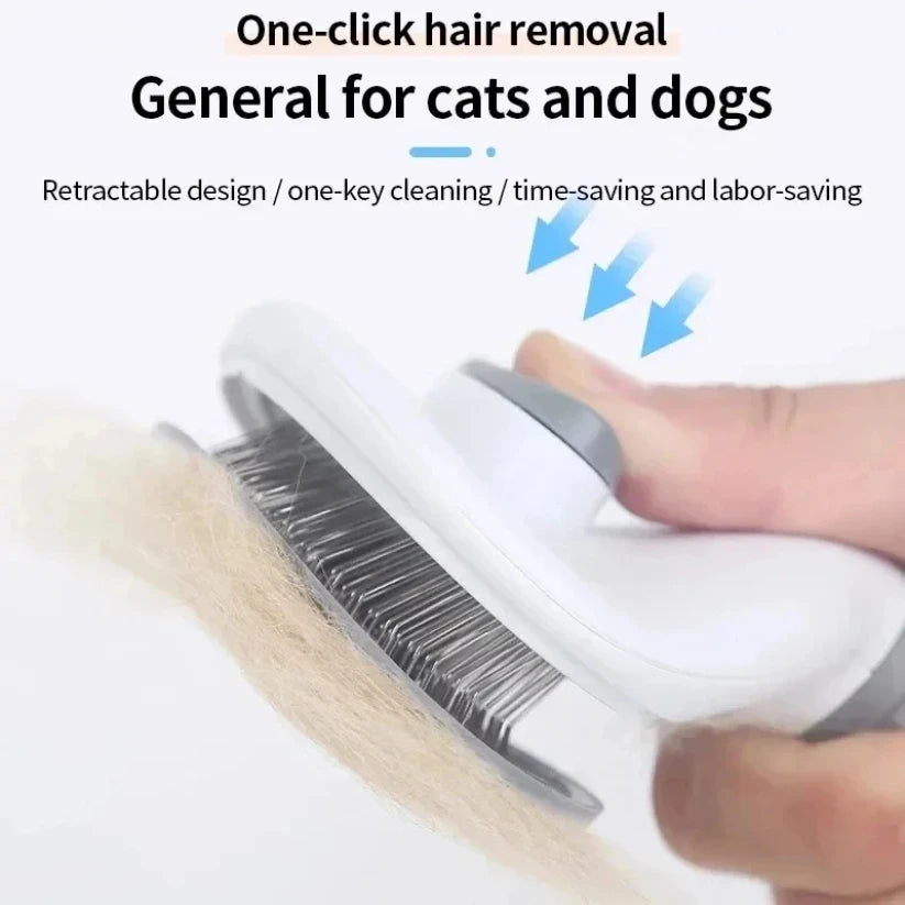 Self-Cleaning Pet Slicker Brush - product image 2
