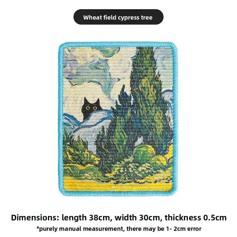 Wall-Mounted Cat Scratching Panel - product image 7