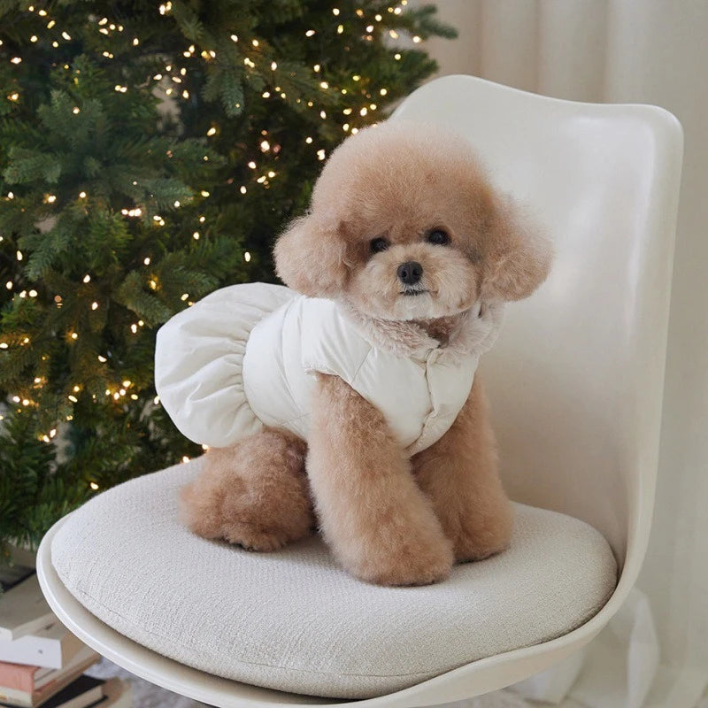 Bow-Detail Winter Dog Coat - product image 4