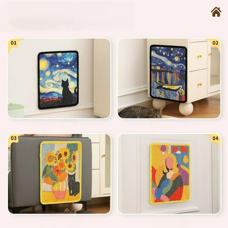 Wall-Mounted Cat Scratching Panel - product image 5