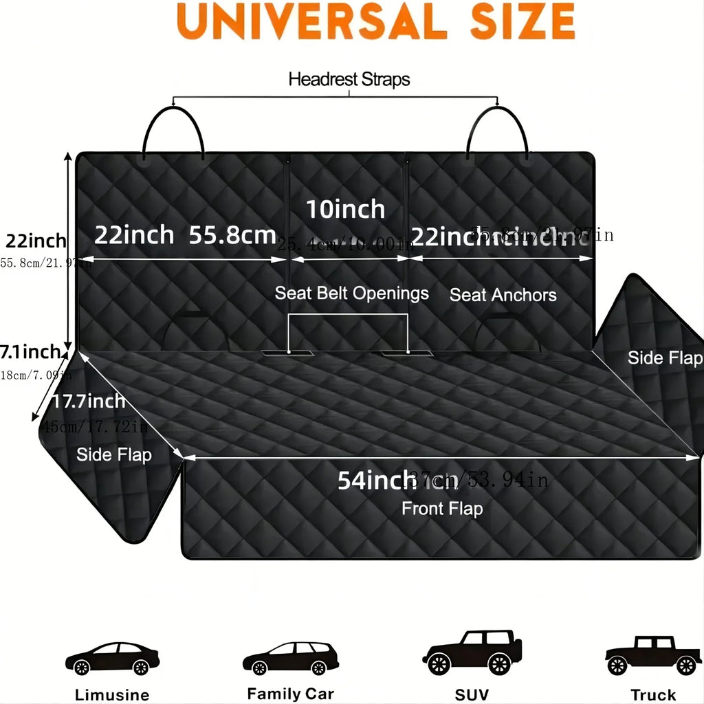 Washable Back Seat Cover for Dogs - product image 3